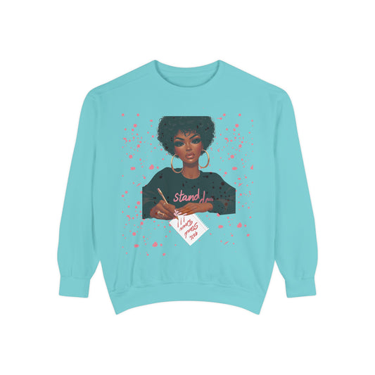 92% Stand Down | Self- Help Notes Sweatshirt