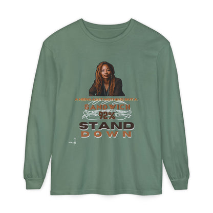 92 % Stand Down | Sandwich Long Sleeve Tee