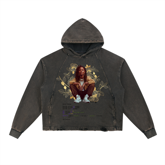 Black-owned hoodie brand,Hoodies with artwork,BAE Collection,92% Stand Down,92%,Vintage Washed Hoodie,Recession Proof Hoodie,	Graphic Hoodie Unisex,Urban Fashion,Fall Streetwear