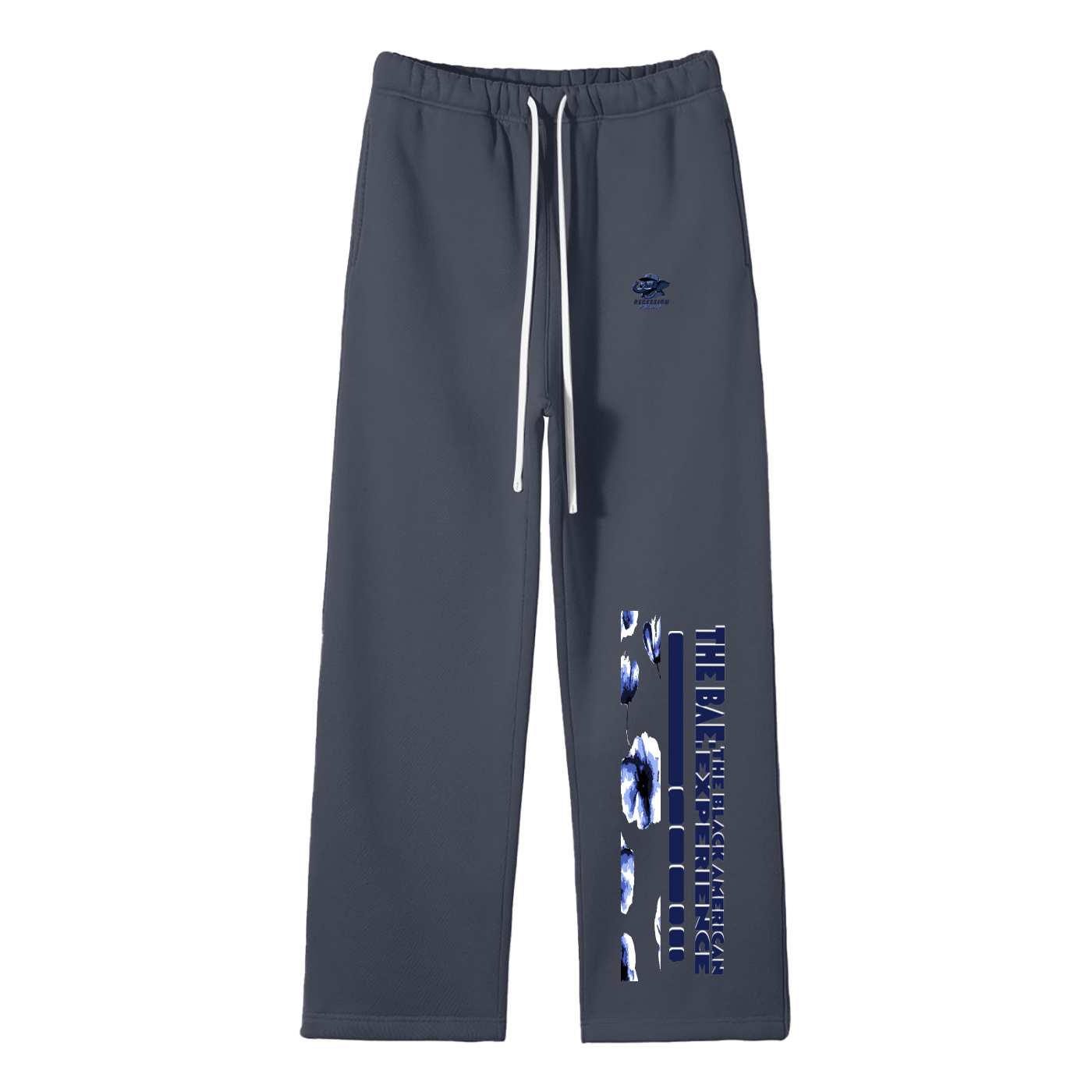 BAE Sweatpants,Graphic Streetwear Pants,Unisex Fleece Joggers,Fall Winter Sweatpants,Loose Fit Straight Leg Pants,Cotton Blend Sweatpants,The BAE Collection,TOTB EATS Apparel,Cultural Statement Pants,Urban Streetwear Bottoms