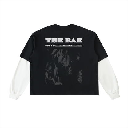 Long Sleeve Tee,100% Cotton Shirt,Cropped Long Sleeve,TOTB EATS,The BAE Shirt,1619 Since,Fall Streetwear,Everyday Outfit,History Remix,Drop Shoulder Shirt